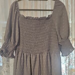 SHEIN Curve Blue Garment